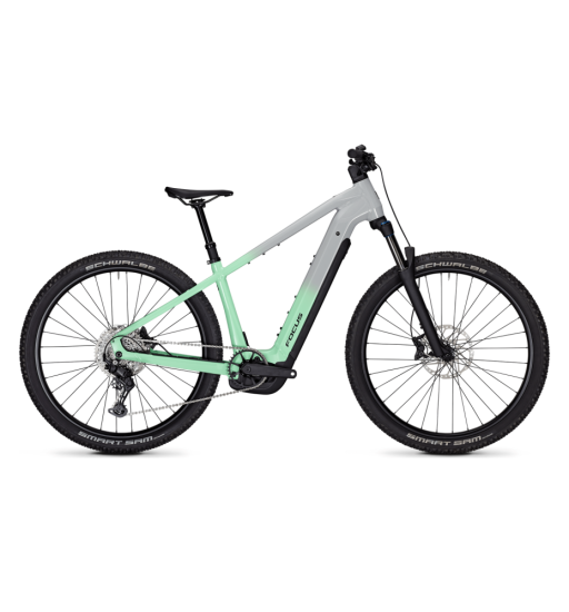 Rower elektryczny górski Focus Jarifa 6.8 - 800Wh zielony (Rozmiar M)
